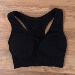 Free w/ purchase! Jessica Simpson black sports bra